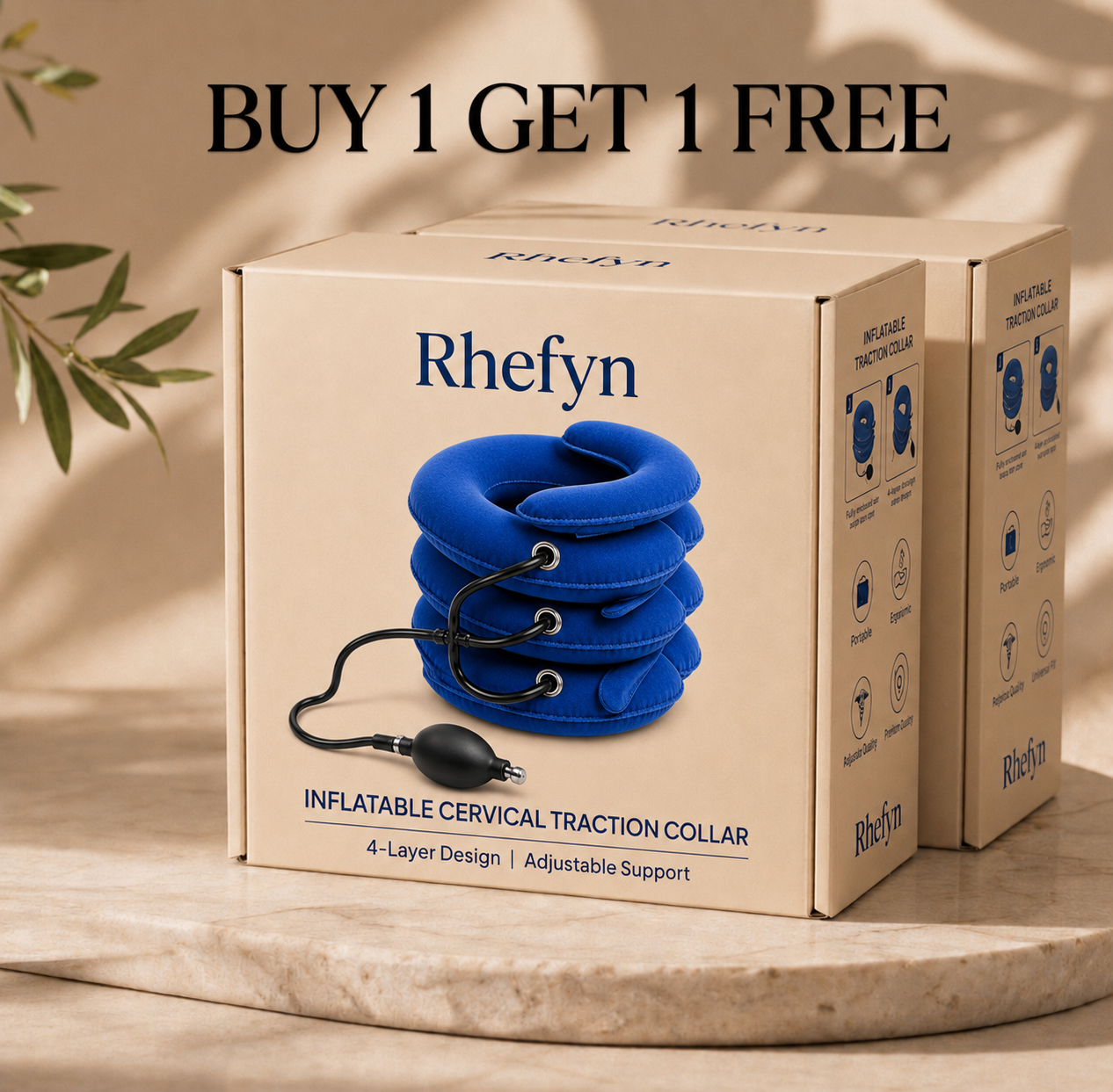 BUY 1 GET 1 FREE (Rhefyn Neck Stretcher)